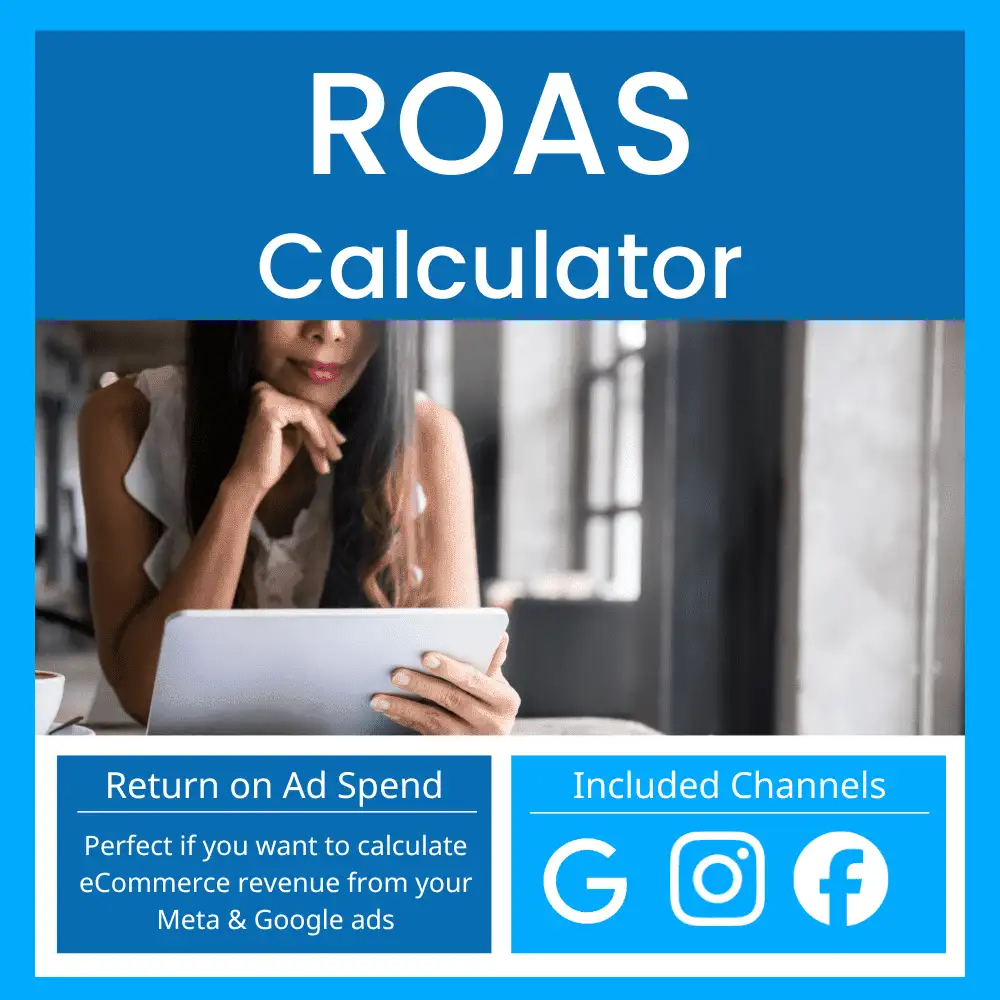 ROAS Calculator - Meta+Google